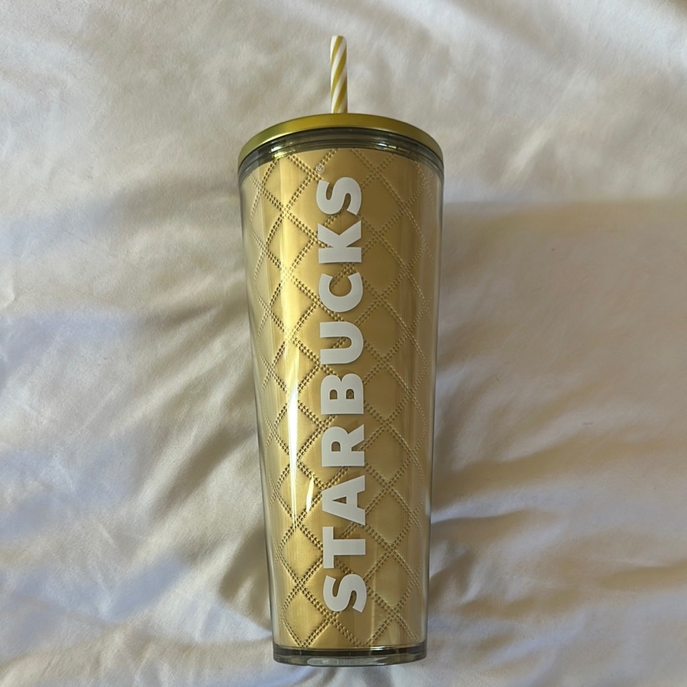 Starbucks Gold Tumbler